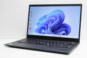 ノートパソコン Windows11 WPS office搭載 中古 Lenovo ThinkPad X1Carbon 第8世代 Core i5 SSD256GB メモリ8GB 14インチ カメラ