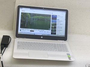 HP PAVILION NOTEBOOK PC 15-AU010TX i7 第6世代 インテル Core i7-6500U メモリ8GB SSD128GB HDD1TB 15.6 HP NVIDIA ノートパソコン