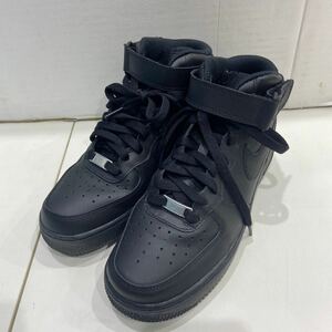 【NIKE ナイキ 】CW2289-001 AIR FORCE 1 MID 25.5cm ブラック 2401oki