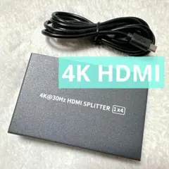 ✨️未使用✨️ 4K HDMI スプリッター 分配器 30Hz 1×4 1入