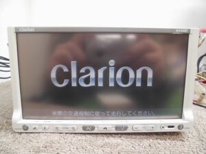 ☆　クラリオン Clarion HDDナビ MAX685 7型 ワンセグ対応 DVD再生 地図2008年 250130　☆