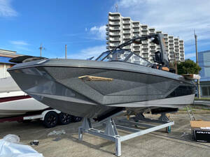 【滋賀県発】★超美艇★NAUTIQUE SuperAirNautique G23 2023年式 23フィート 優雅な時間を堪能できる1艇(船オク管理番号:F2200178)