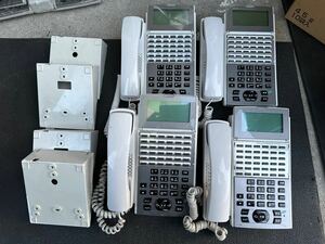 ○D9006 NTTビジネスフォン 36ボタンビジネスフォン　NX2-（36）STEL-（1）（W）4台セット○