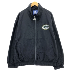 古着 90年代 スターター Starter NFL GREEN BAY PACKERS グリーンベイパッカーズ ナイロンジャケット メンズXL ヴィンテージ /eaa416179