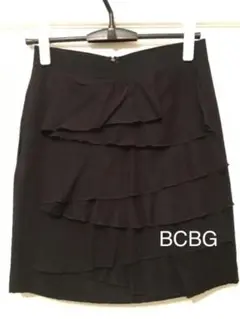 BCBG ブラックタイトスカート S