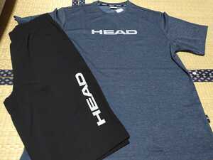 【新品】HEAD　半袖Tシャツ&ハーフパンツ　上下　L