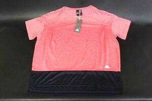 ADIDAS アディダス レディース Tシャツ ピンク サイズXO FM5252/GUN27 トレーニングウェア★送料310円★