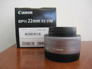 Canon キャノン EFM 22mm f/2 STM //美品