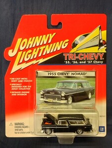 ジョニーライトニング 1/64 55年型 シボレー ノマド トライ ファイブ シェビー JOHNNY LIGHTNING Chevrolet Nomad Tri Five Chevy