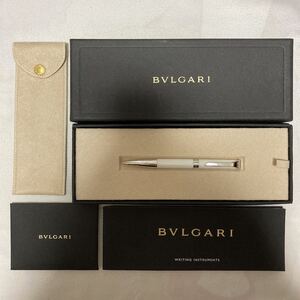 【新品】ブルガリ ボールペン ホワイト BVLGARI ミニサイズ レディース