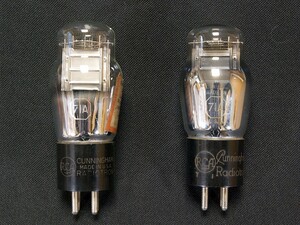 ♪♪RCA Cunningham 71A 出力管 刻印ベース NOS品ペア #2415、RCAビンテージ♪♪