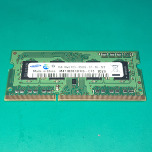 サムスン SAMSUNG ノートPC用メモリ M471B2873FHS-CF8 PC3-8500 1GB ジャンク品