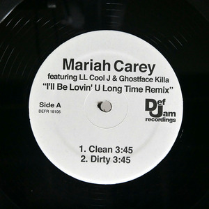 MARIAH CAREY/I’LL BE LOVIN’ U LONG TIME (REMIX)/DEF JAM RECORDINGS DEFR18106 12