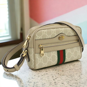 中古 グッチ 斜め掛け ショルダーバッグ ユニセックス ブランド GUCCI オフィディア GGミニバッグ 517350 UULAG 9682 ベージュ