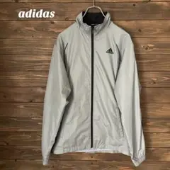 ♦︎【アディダス】adidas 古着 ナイロンジャケット パホーマンスロゴ M