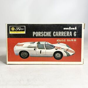 フジミ模型 ミニペット ポルシェ カレラ6 Porsche CARRERA FUJIMI minipet No.2 フィギュア 模型 ミニカー 当時物 現状品