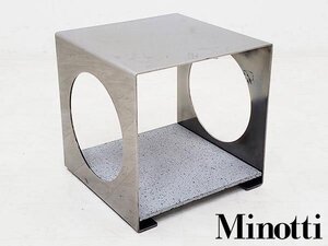 【展示品】Minotti/サイドテーブル/ミノッティ/MUNCH/ムンク/ロドルフォ・ドルドーニ/モダンデザイン/デザイナーズ/イタリア家具/最高級/15