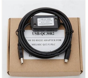 新品★MITSUBISHI　三菱 Qシリーズ PLC USB-QC30R2 ケーブル シーケンサー黒