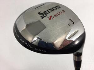 即決 お買い得品！中古 スリクソン(SRIXON) Zスチール2 フェアウェイ 3W SV-3013J T-65 15 S