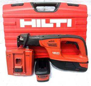 8.★HILTI★ヒルティ★WSR-36-A★電動レシプロソー★DIY★切断機★動品★大容量バッテリ2個付 