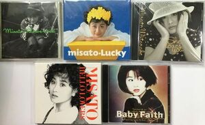 CD5枚まとめて◆渡辺美里 アルバム セット 2★送料185円！Flowerbed＋Lucky＋HELLO LOVERS＋Baby Faith＋She Loves You