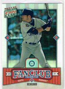 2002 MLB Donruss Best of Fan Club #293 Fan Club Favorites Ichiro Suzuki 1605/2025 ドンラス イチロー SP
