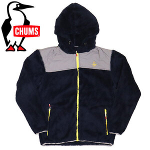 CHUMS (チャムス) CH04-1422 Elmo Fleece Full Zip Parka エルモフリースフルジップパーカー CMS161 N057Navy/Gray XL