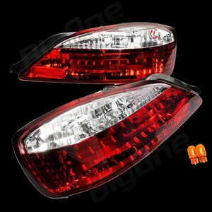 BigOne LED テール ランプ ライト S15 シルビア ハーフ 紅白 レッド クリア USDM JDM ヘラフラ ヘラフラッシュ