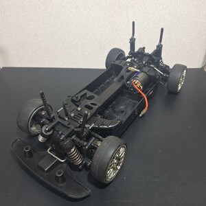 タミヤ　1/10 TB01 シャーシ　フルベア、中古　ジャンク扱い