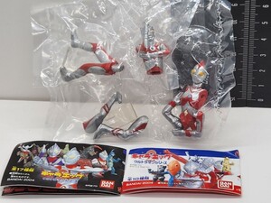 ウルトラマン(80)＆A(エース) キャラエッグ ウルトラ怪獣 フィギュア コレクション[24L11検]Ultraman大百科特撮ヒーローズワンダーカプセル