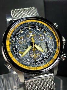 新品 超レア品 シチズン プロマスター CITIZEN エコドライブ 電波 腕時計 ナビホーク ブルーエンジェルス スカイ JY8031-56L