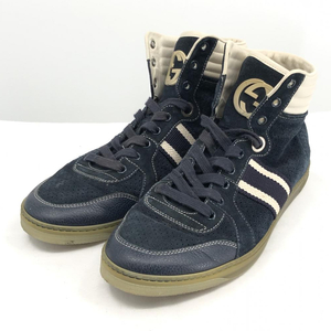 【中古】GUCCI 283533 ハイカットスニーカー サイズ6 グッチ[240017619634]