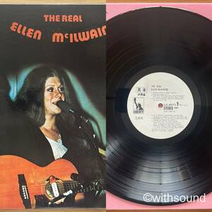 国内盤 白ラベルプロモ エレン・マッキルウェイン ELLEN MCILWAINE The Real LP LIBERTY LLS-80273