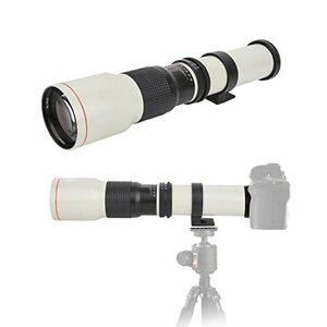 500mm F8?F32マニュアルフォーカス望遠レンズ 手動焦点超望遠固定焦点レンズ Nikon ニコンFマウントカメラ用 ニコンD3400 D5300 D5100