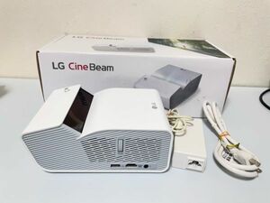 ジャンク LG CINE BEAM PH55HG 超短焦点プロジェクター ※投射されますが画面暗いです