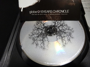希少 globe 15YEARS CHRONICLE ～UNRELEASED TRACKS SPECIAL CD～未発表 新曲 クロニクル 小室哲哉 KEIKO マークパンサー TMN 10000days