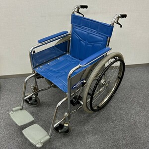 NISSIN 日進 NS-1 車椅子 スチール製 自走用 介助 車イス