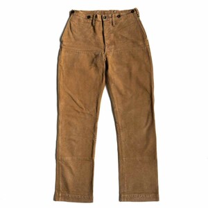 【美品】FREEWHEELERS GREAT LAKES GMT.MFG.CO.【TIMBER BEAST TROUSERS】トラウザー ダック パンツ 2407292