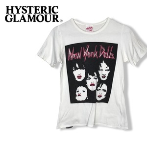 ★HYSTERIC GLAMOUR ヒステリックグラマー NEW YORK DOLLS★プリント Tシャツ 半袖 トップス size FREE 管:C:03