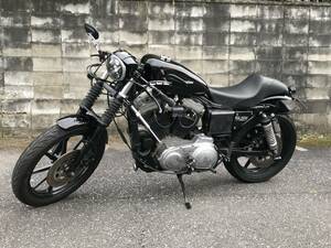 最終売り切り!!★ハーレースポ−ツスター XL1200 前後ホイール キャリパー キャブ マフラー バクステ セパハン ステダン LEDヘッド ETC 