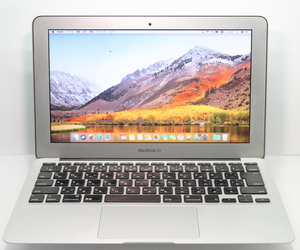 Apple MacBook Air (11-inch, Mid2011)/Core i5-2467M 1.6GHz/2GBメモリ/SSD128GB/macOS High Sierra 10.13/バッテリー正常 #0427