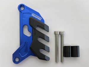 PCX/PCX e:HEV/PCX 125 160 JK05 JK06 KF47 フロント キャリパーガード/プロテクター CNC 青B【代引き不可】【gr-pcx16-b】