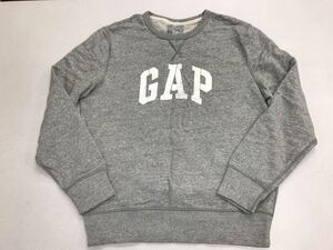 ●ＧＡＰ●新品●ロゴ入りトレーナー●グレー●Ｌサイズ●USA●ＵＳＥＤ感があるようなトレーナーです●4・2-2