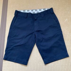 ディッキーズ ショートパンツ Dickies ハーフパンツ 紺 短パン ワークパンツ ショーツ 162M40WD13