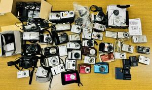 コンパクトカメラ デジタルカメラ Canon OLYMPUS Nikon SONY FUJIFILM CASIO など合計42点