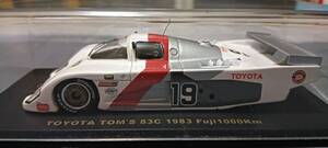 1/43 トヨタトムス83C フジ1000Km