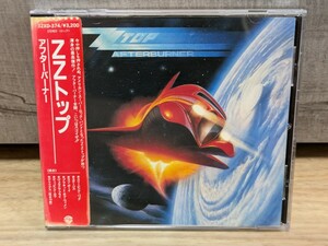 ZZトップ アフターバーナー　初期盤シール帯CD