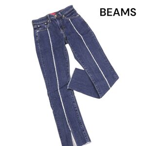 RED CARD × Ray BEAMS レッドカード × レイビームス別注♪ B26403HRR 裾スリット デニム パンツ Sz.22　レディース　K4B00680_7#R