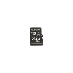 ELECOM エレコム microSDXCメモリーカード MF-MS512GU11LRA 512GB [管理:1000027142]