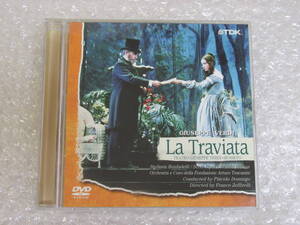 DVD◎ヴェルディ 歌劇 椿姫 ブッセート2002 ボンファデッリ・ドミンゴ・ゼッフィレッリ[セル版]LA TRAVIATA/2枚組